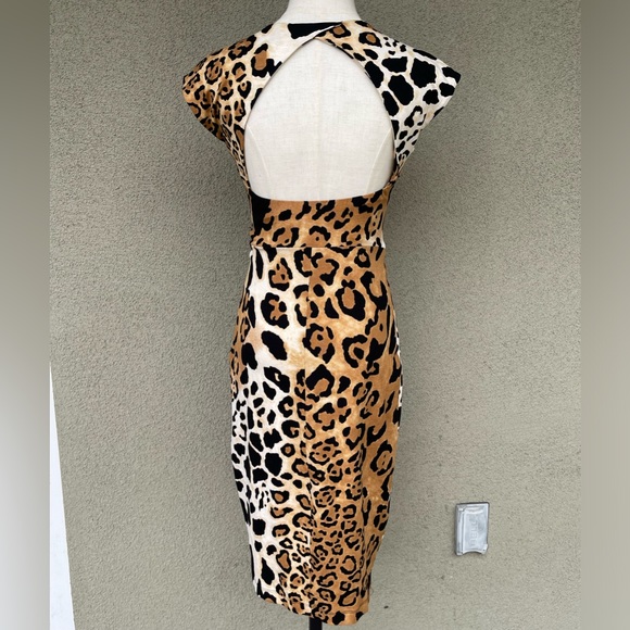 Cache Y2K leopard print dress - Picture 8 of 10